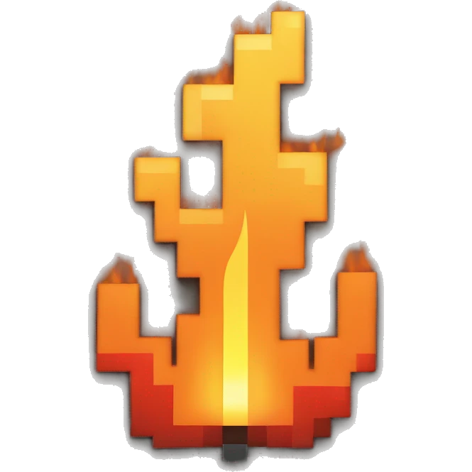 minecraft flame emoji