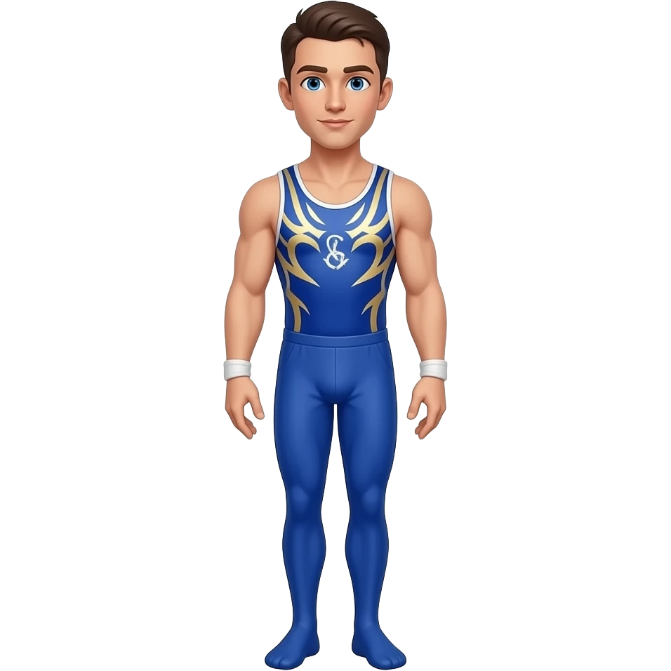 Gymnastics man emoji