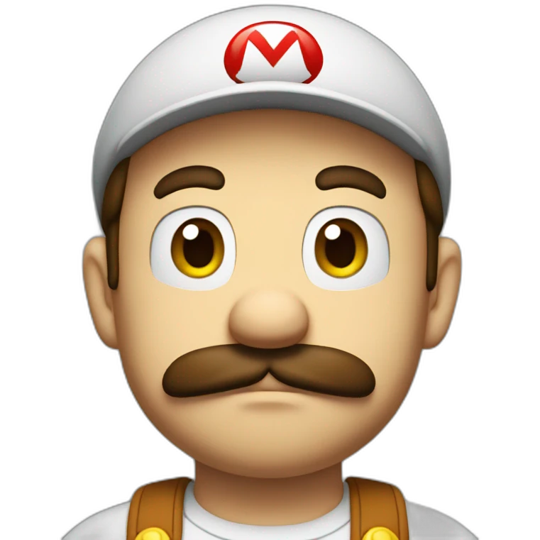 Mario sad emoji