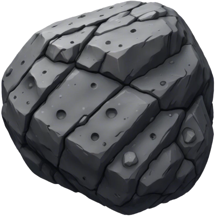 Cinematic Realistic Asteroid emoji