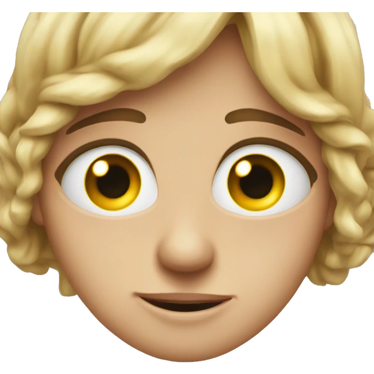 Eye rolling with tumbs up emoji