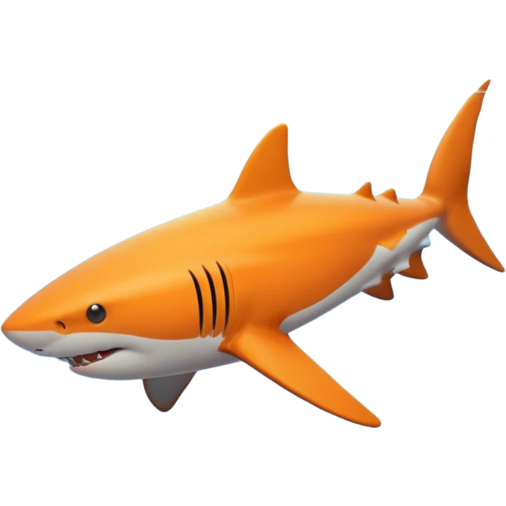 orange  Shark emoji