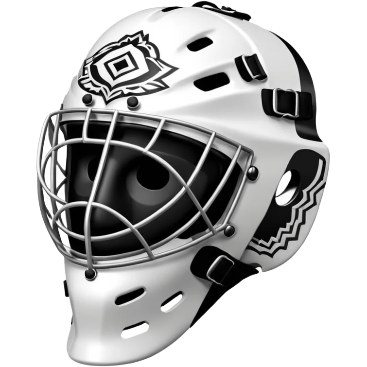 Masque de gardien de hockey emoji
