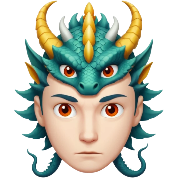 Dai (dragon quest) forehead dragon symbol emoji