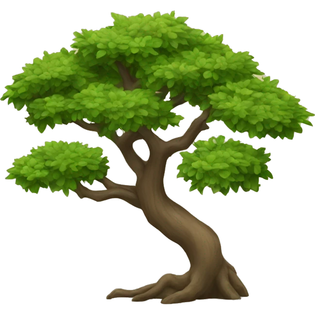 Bonsi tree emoji