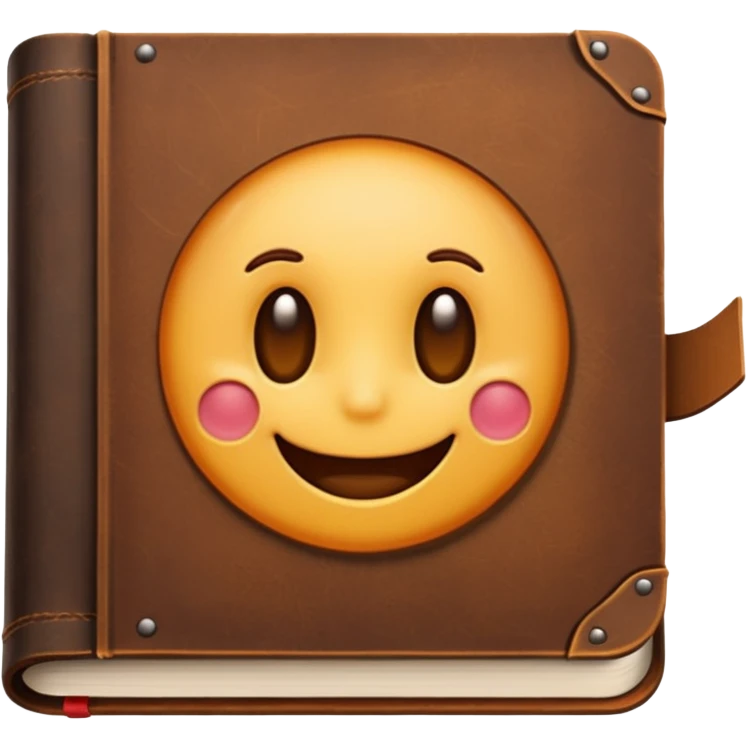 single book with a bookmark emoji