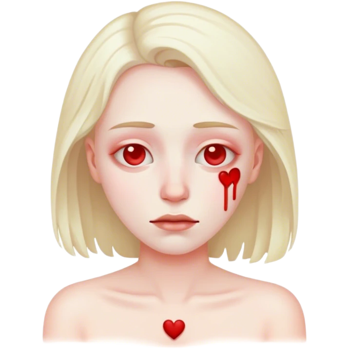 Dying from love emoji