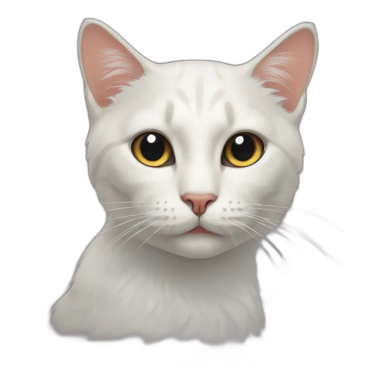 Cat painting emoji