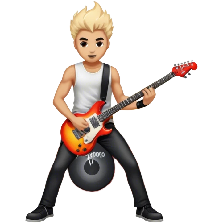 Icon for Metal Music: Manowar performing live, with powerful imagery of the band on stage, electric guitars, drums, and heavy metal energy. The background features a fiery stage and intense lights, reflecting the epic atmosphere of their concert. Transparent background. emoji