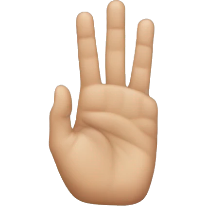 hand-sign 3 emoji