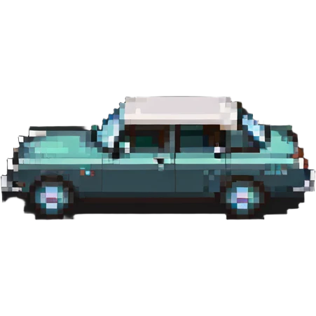 Classic vintage car emoji