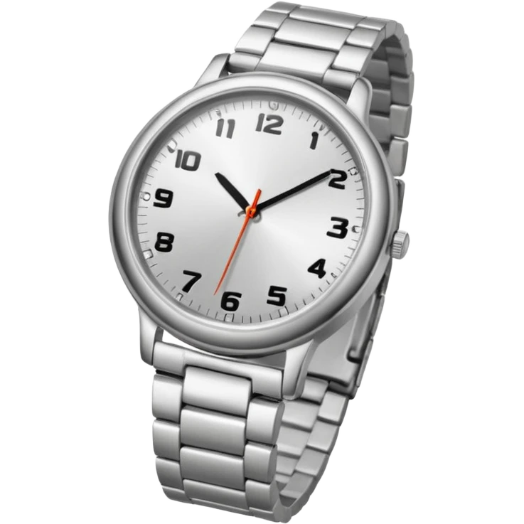 A hand with a watch emoji