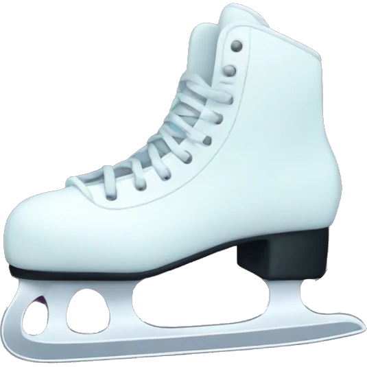 Ice skate emoji