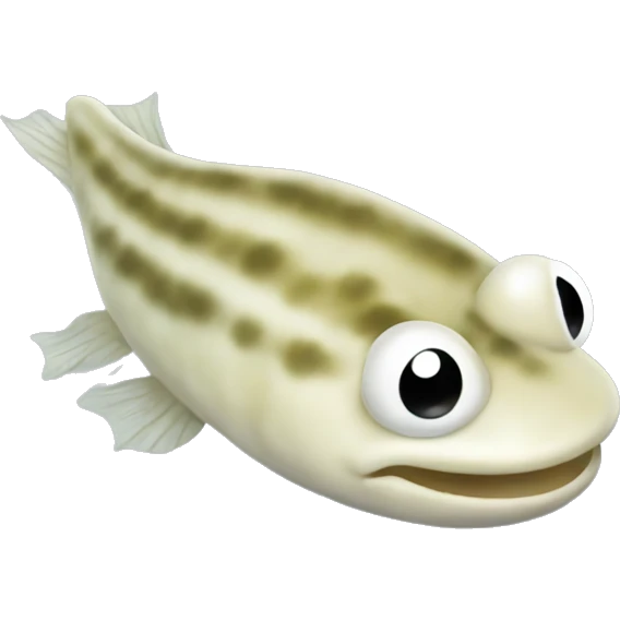 white tadpole emoji