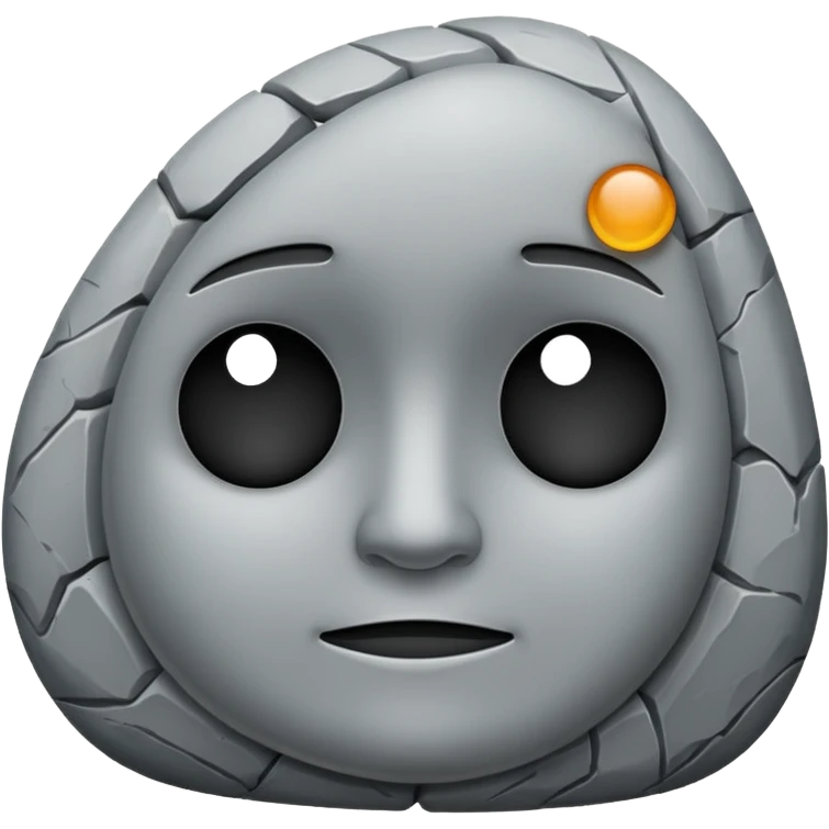 do  stone one without face  emoji