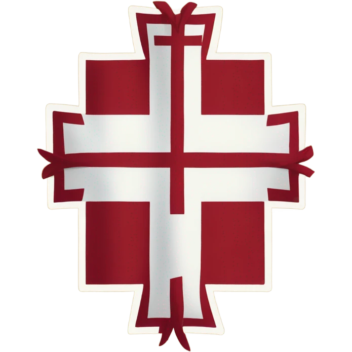 cruz de borgoña emoji