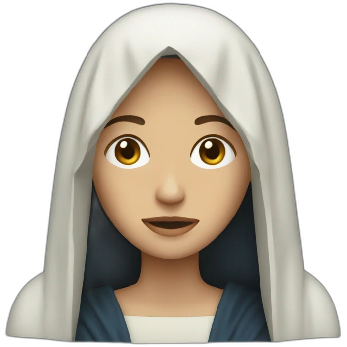 Mary with seven sorrows emoji