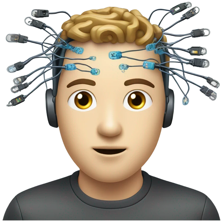 Me being controlled by ai emoji