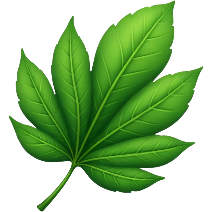 folha verde emoji