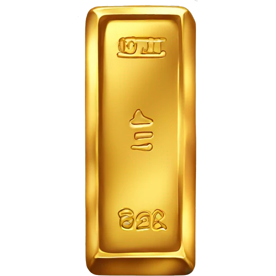 gold bar emoji