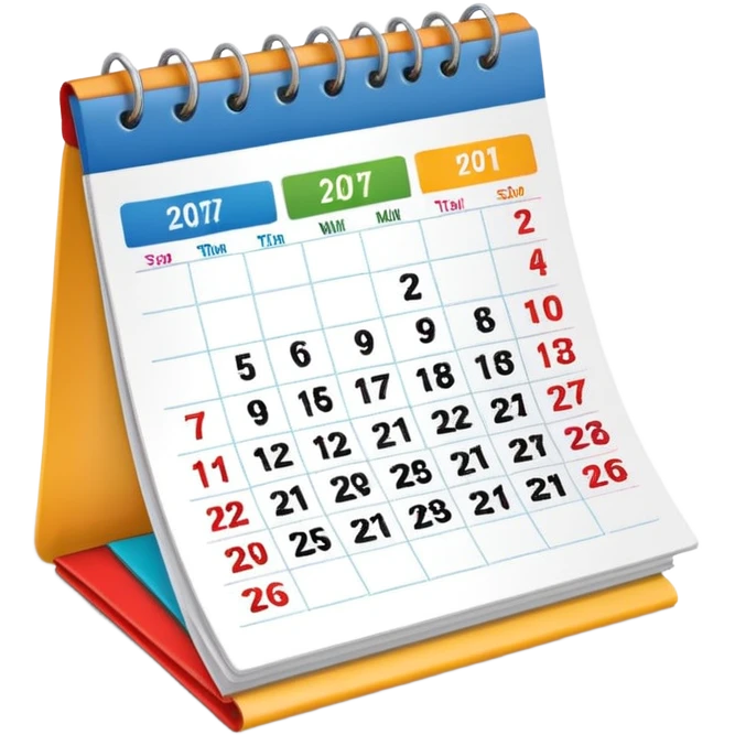 calendar emoji