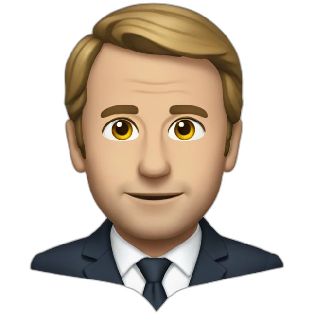 Macron mdr emoji