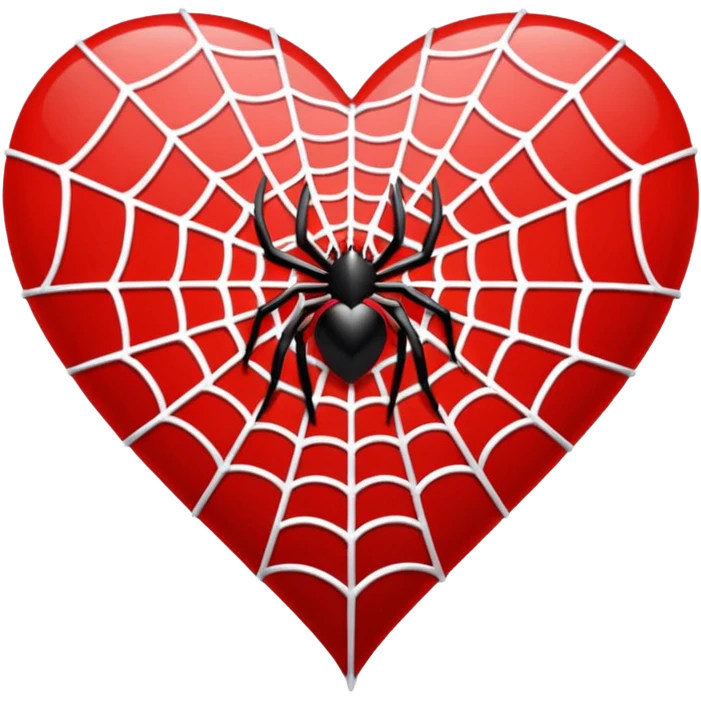 🕸❤️ Mix these 2 emojis emoji