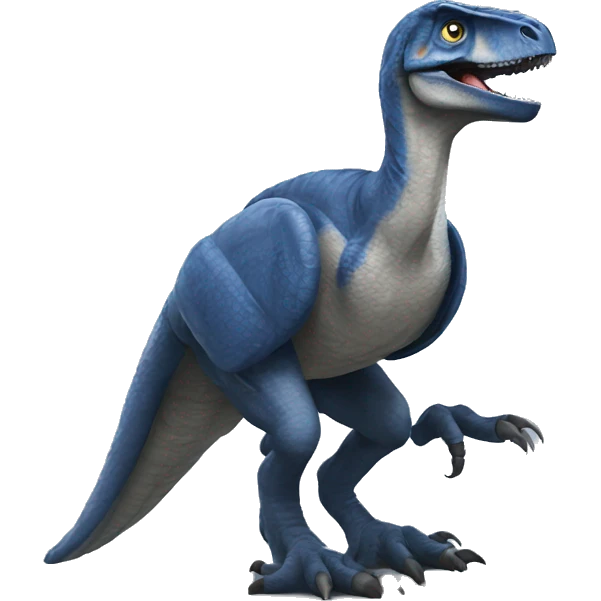 raptor blue jurassic world emoji