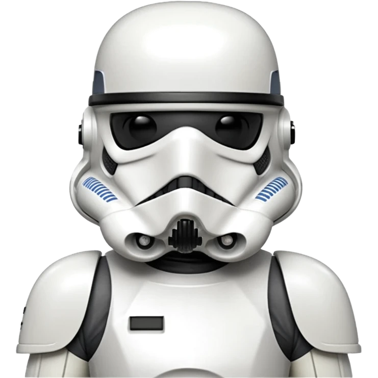 TK421 stormtrooper with an expression like he knows he messed up. emoji