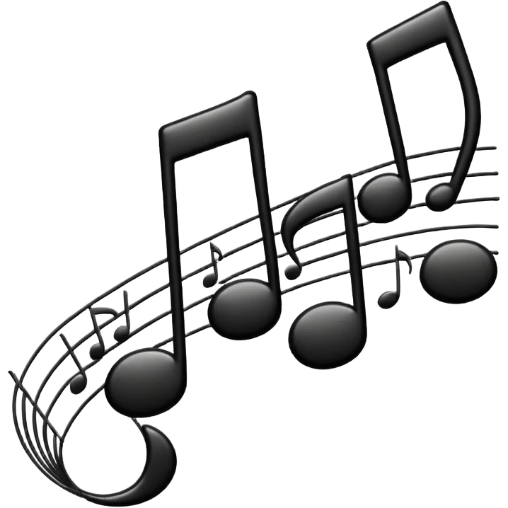musical notes emoji