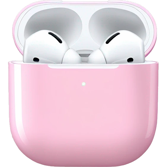 Pink airpods max emoji