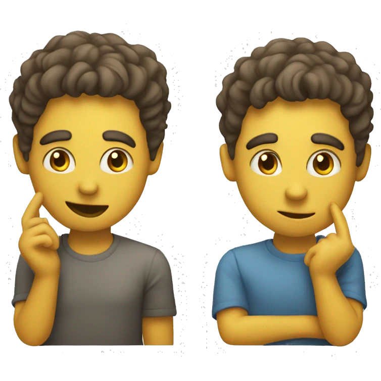 Thinking questions  emoji