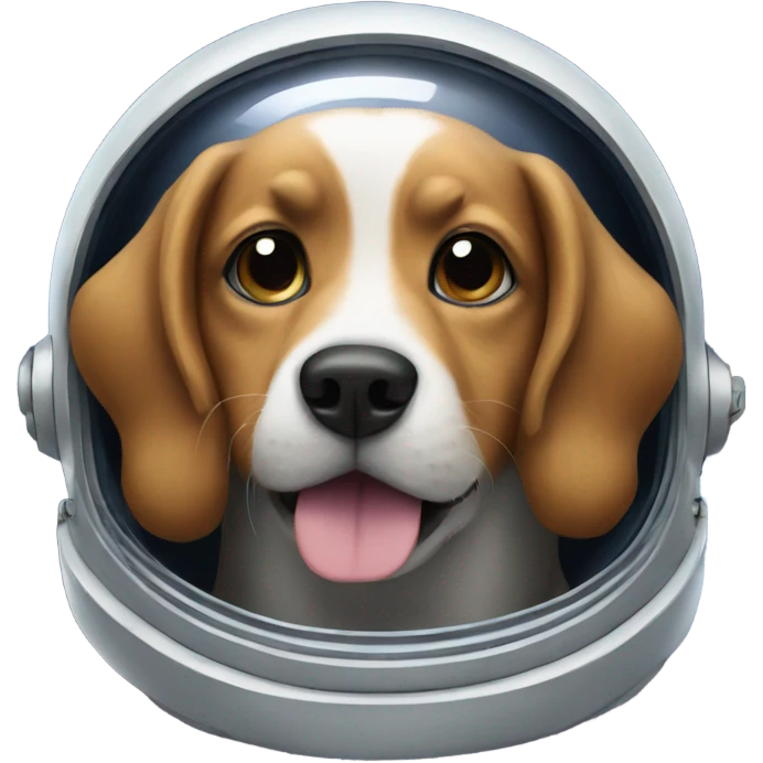 Dog in space emoji