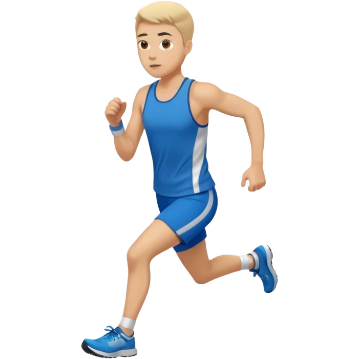jogger running alone emoji