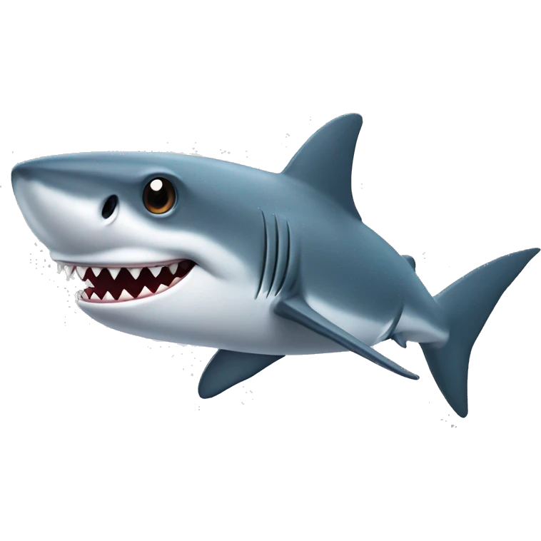 Shark with cap emoji