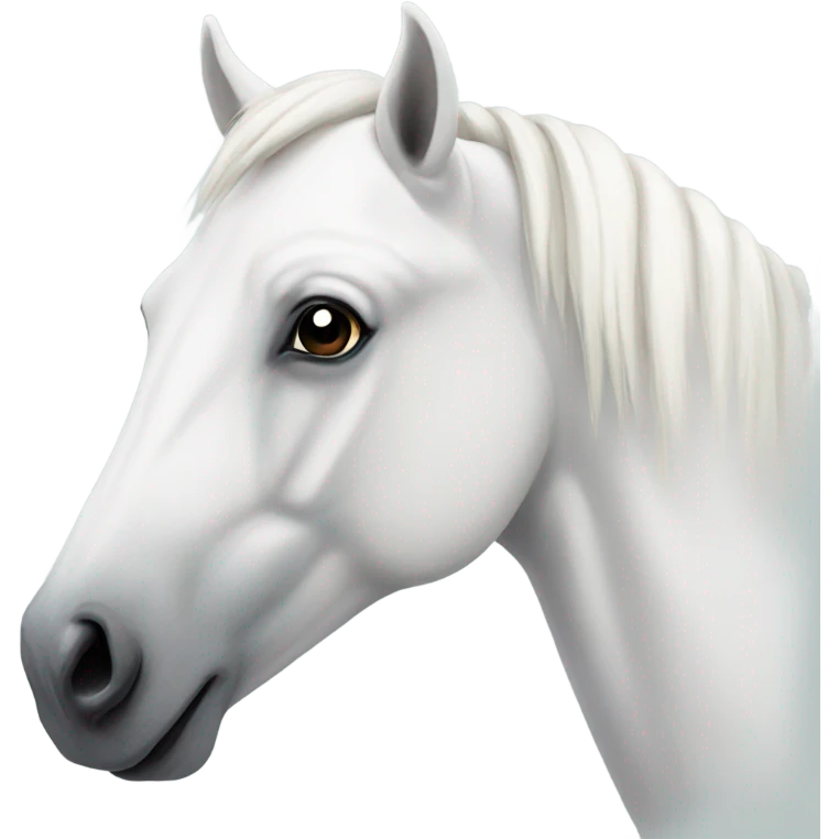 White horse emoji