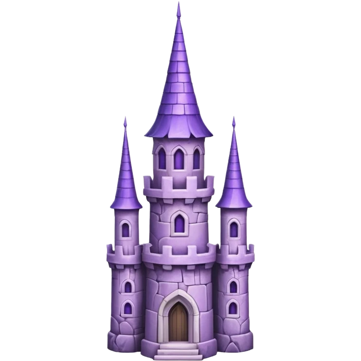 purple fantasy tower emoji