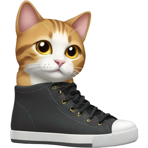 cat wearing shoes  emoji