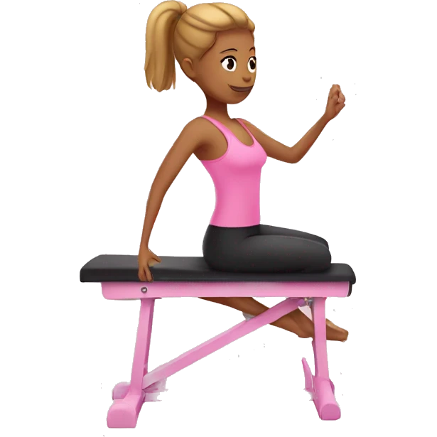 Pink Pilates emoji