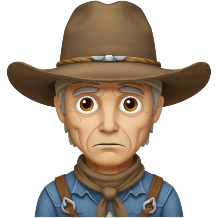 scary cowboy emoji