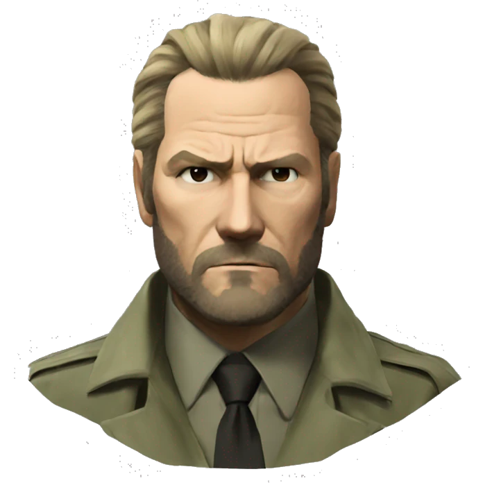 Big Boss from MGSV emoji