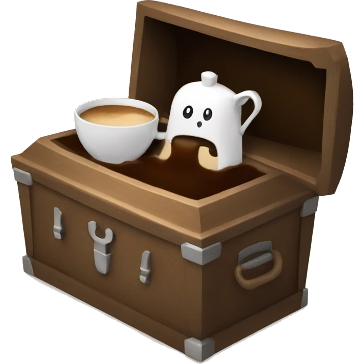 coffee in casket emoji