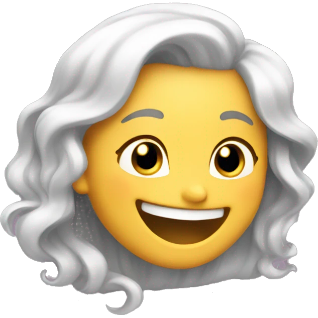 Girly emoji laughing emoji