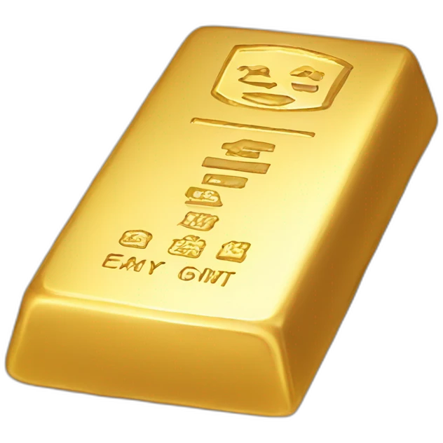gold bar emoji