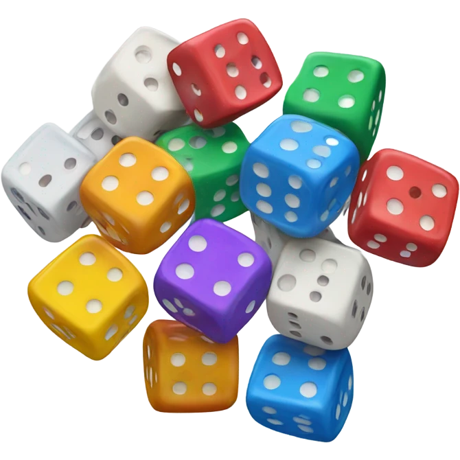 Dice emoji
