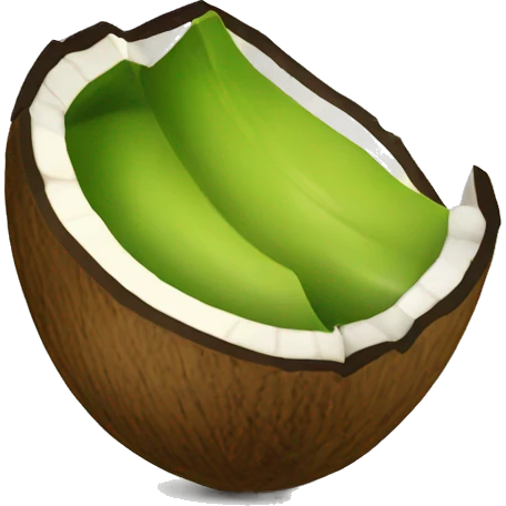 no allowed coconut fruit sign emoji