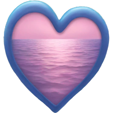 heart shape ocean emoji