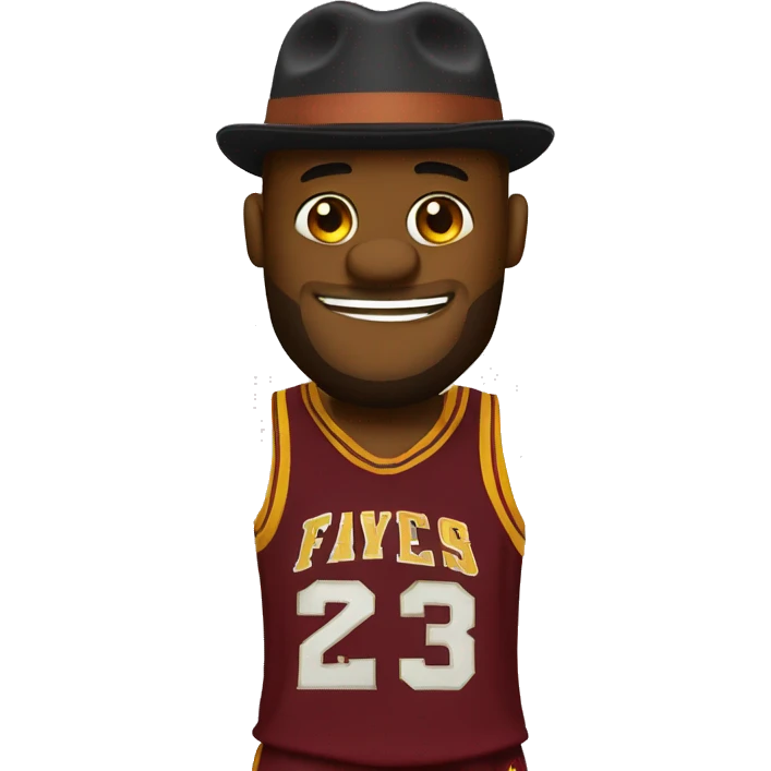 Freddy Fazbear Lebron James emoji