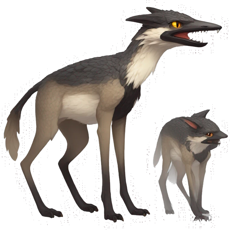 Modern Vernid-Trico- species by LiLaiRa full body emoji