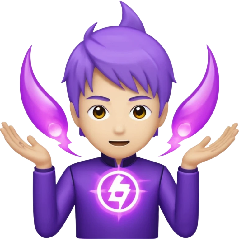 gojo satoru Hollow Purple emoji